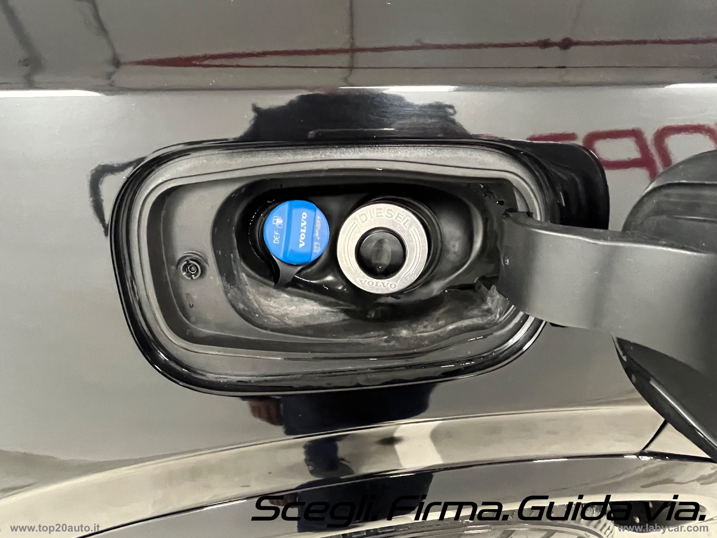 XC90 D5 AWD Geartronic Inscription|TOTAL BLACK|PELLE TOTALE - immagine 25