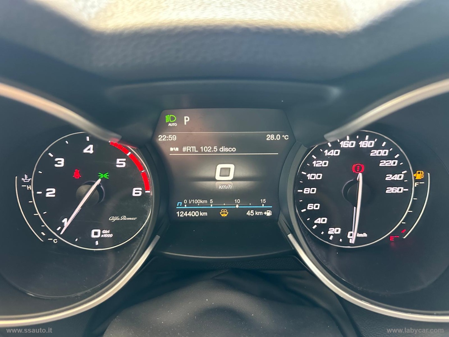 Stelvio 2.2 T.diesel 190CV AT8 Q4 Sprint NESSUN VINCOLO DI FINANZIAMENTO - immagine 25