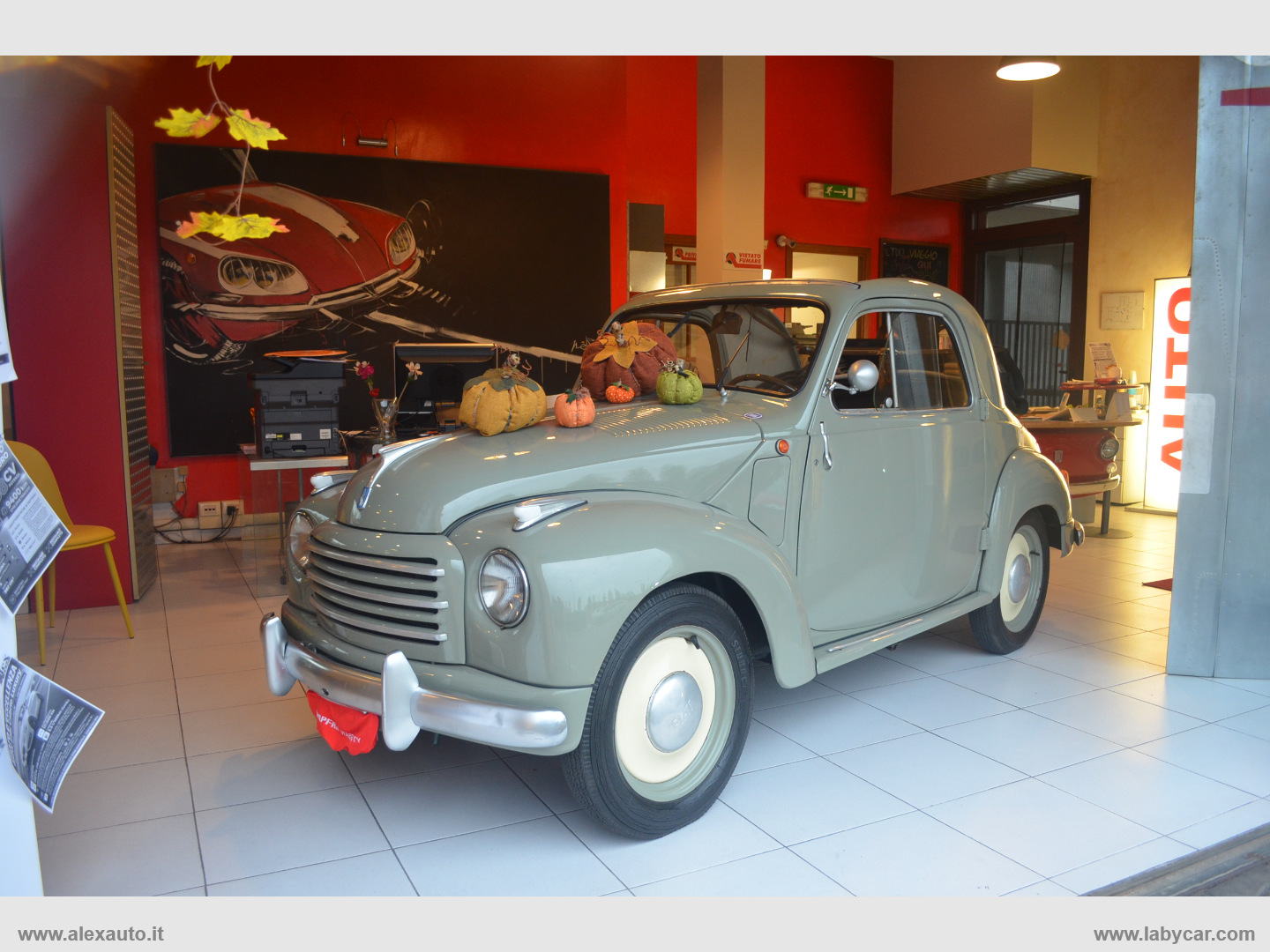 FIAT 500 C TOPOLINO CABRIO KM 88000                                               
