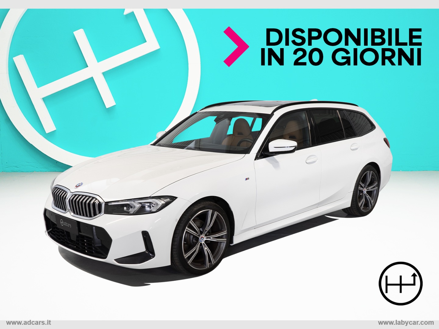320d 48V xDrive Msport Tetto Panoramico, Harman&Kardon, Sedili elettrici      