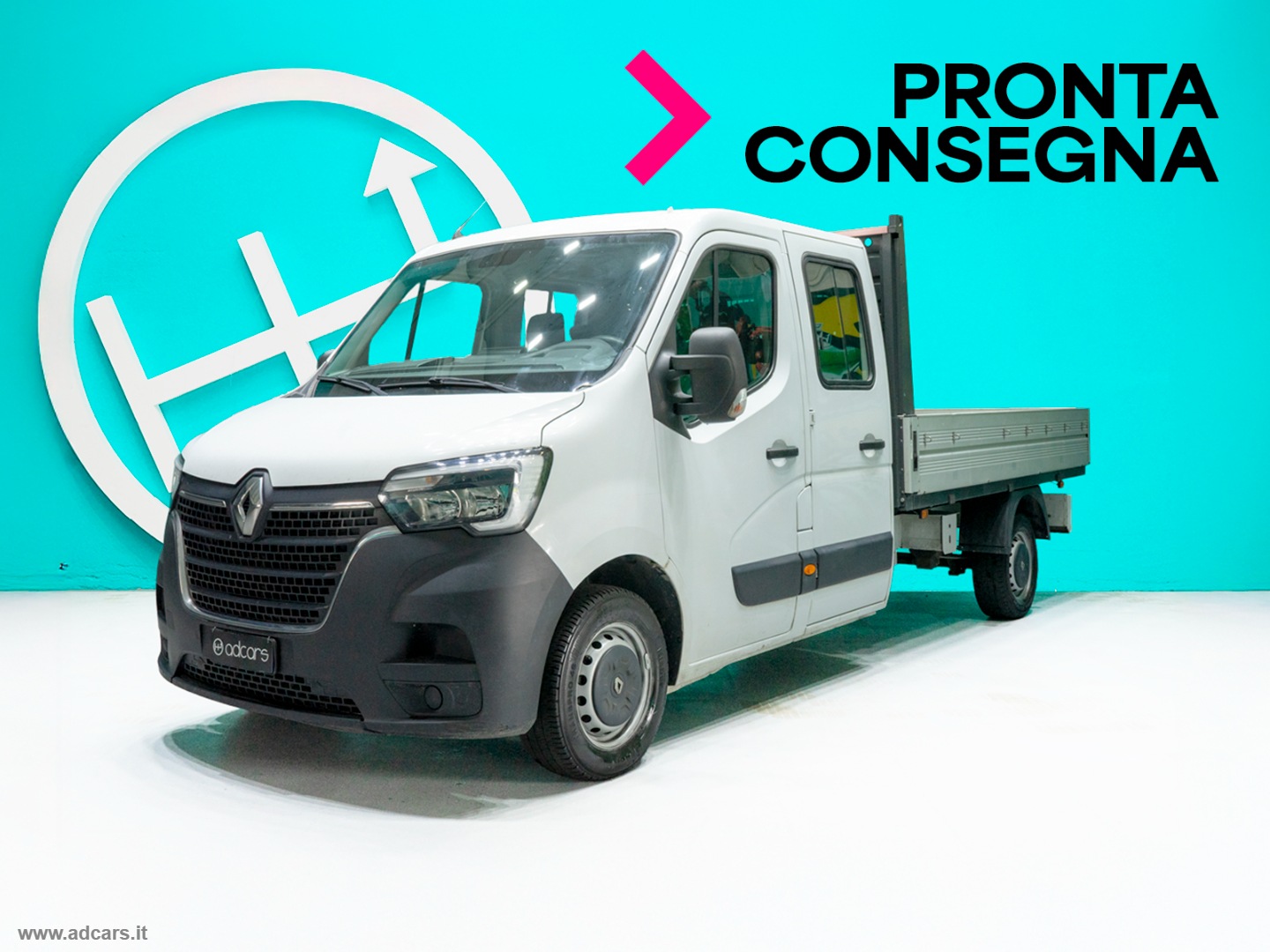 RENAULT Master 2.3 dCi/135 PL-DC S&S *CASSONE FISSO 2,30*DOPPIA CABINA 7 POSTI*