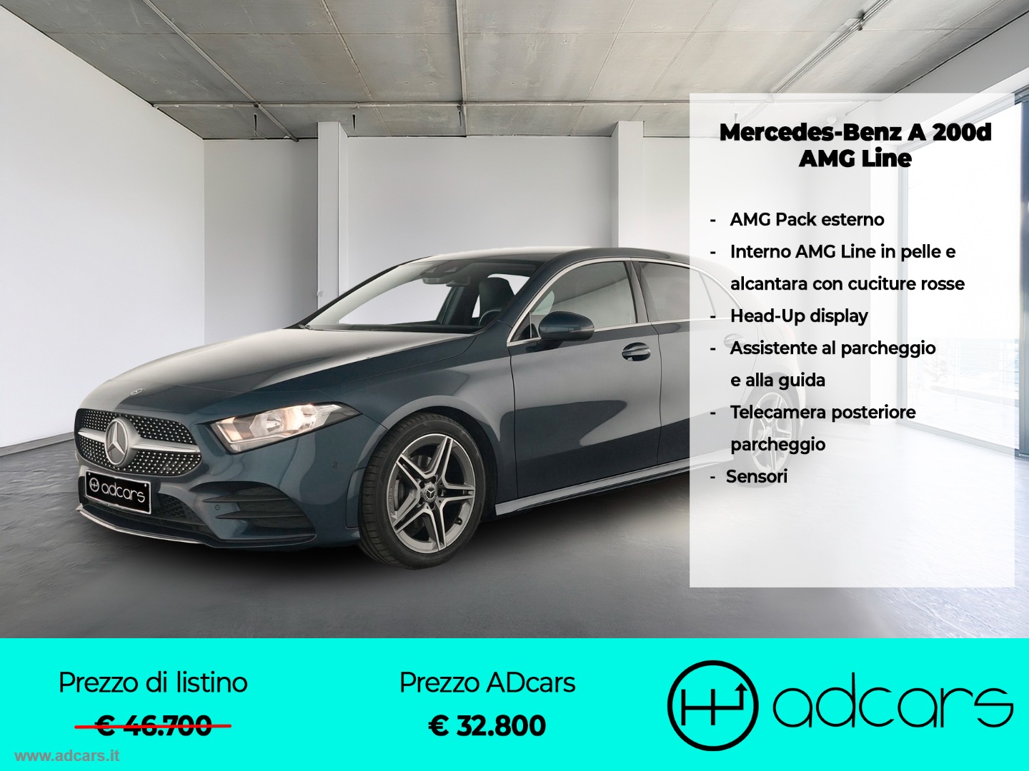 MERCEDES-BENZ A 200 d Automatic Premium AMG Line 