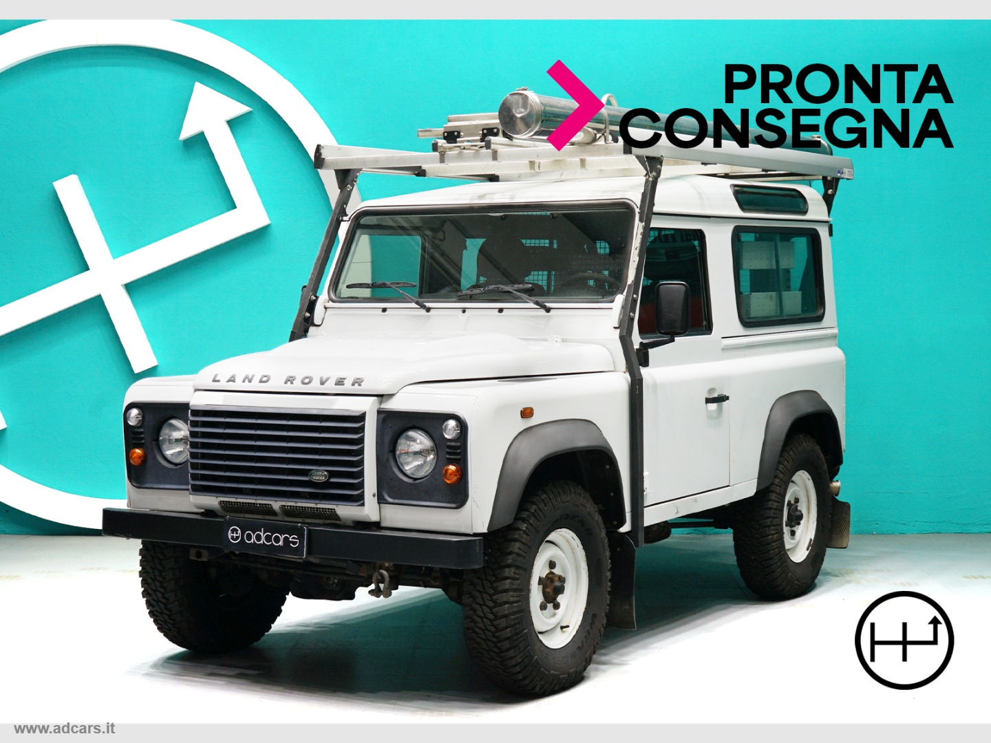 LAND ROVER Defender 90 2.2 TD4 Station Wagon N1 AUTOCARRO 2 POSTI, STORICO SERVICE, OTTIMO PER PROGETTO