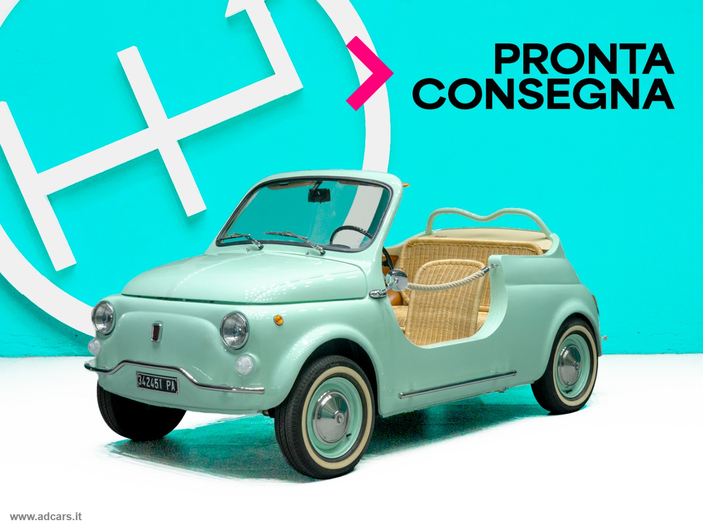 FIAT 500L Spiaggina RESTAURO COMPLETO, ESEMPLARE UNICO
