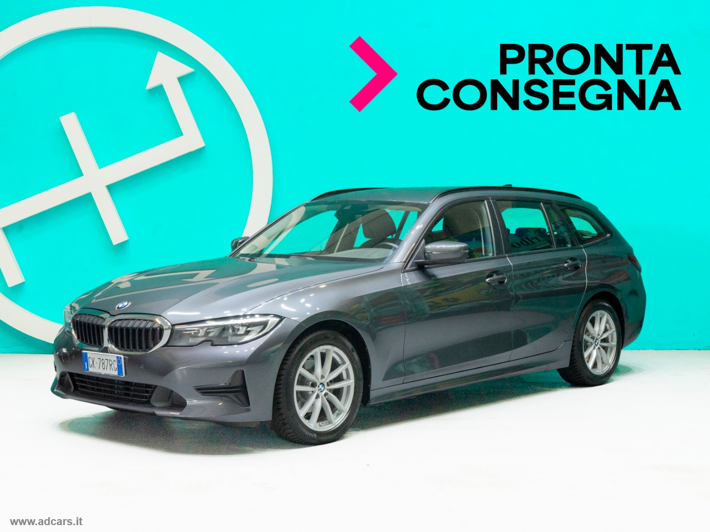 BMW 318d Touring Business Advantage SENSORI ANT. + POST. + FARI LED