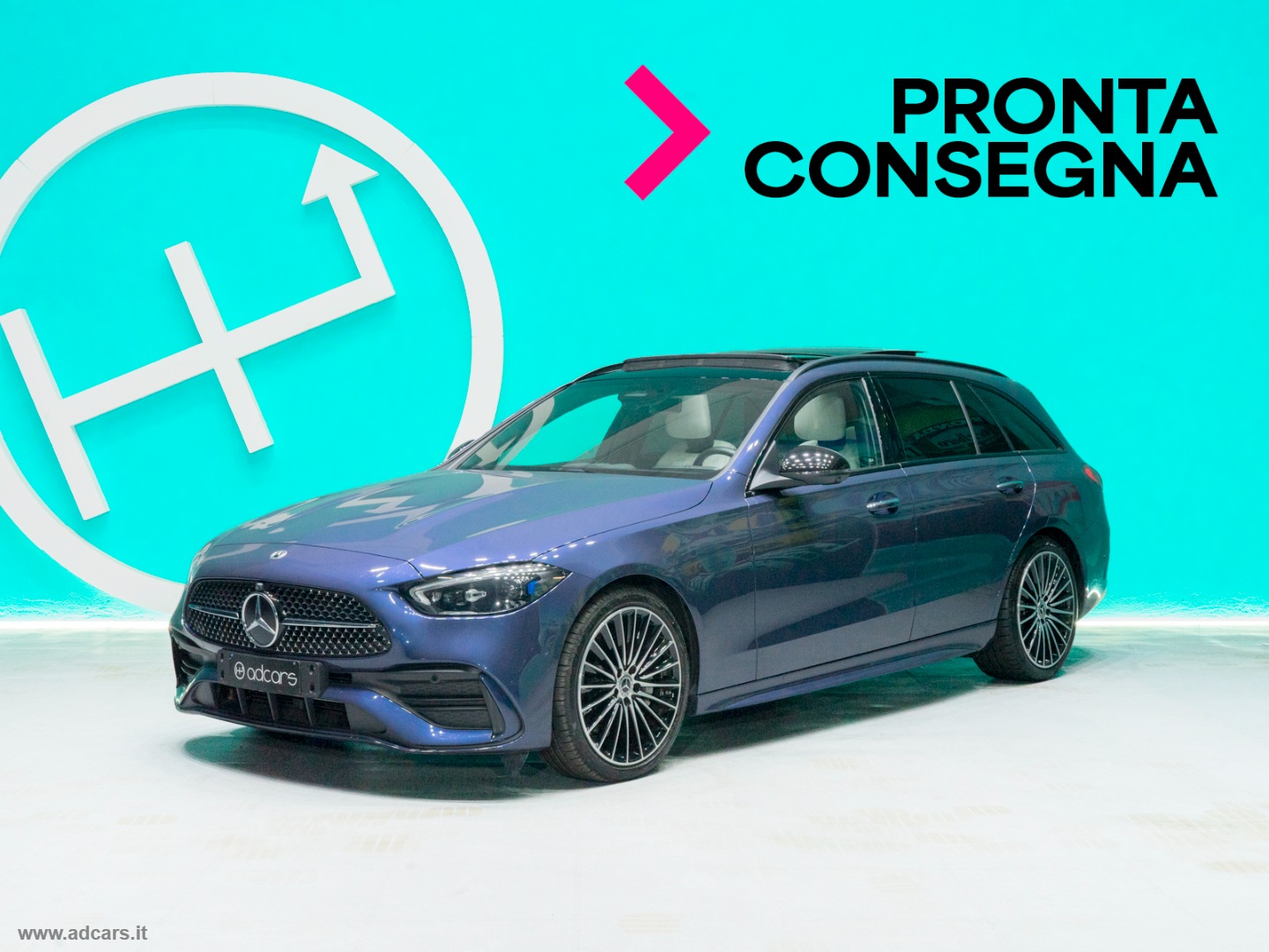 MERCEDES-BENZ C 220 d Mild hybrid S.W. AMG LINE *TETTO PANORAMICO*FARI MATRIX*