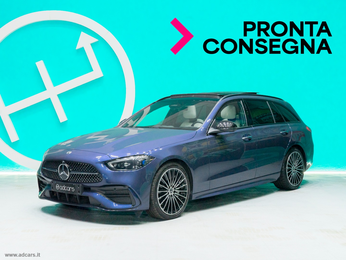 MERCEDES-BENZ C 220 d Mild hybrid S.W. AMG LINE *TETTO PANORAMICO*FARI MATRIX*