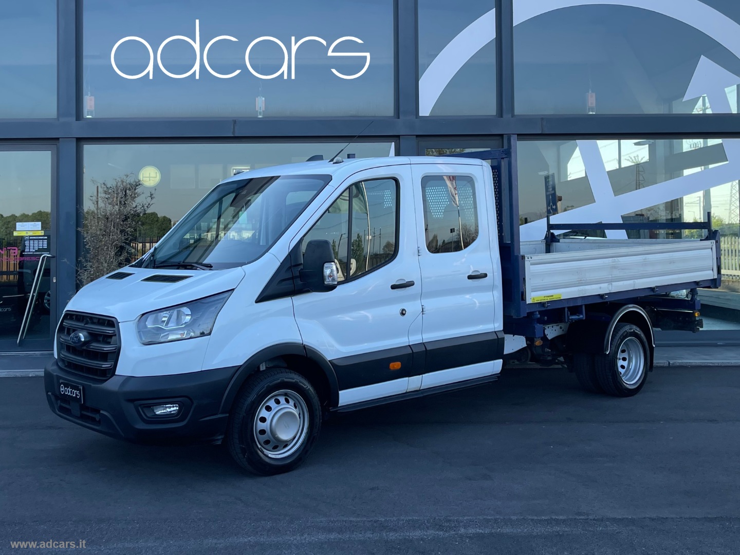 FORD Tran.350 2.0 130RWD PL-DC-RG Cas.Tr.Sc. *RIBALTABILE TRILAT.*7 POSTI*GEMELLATO*