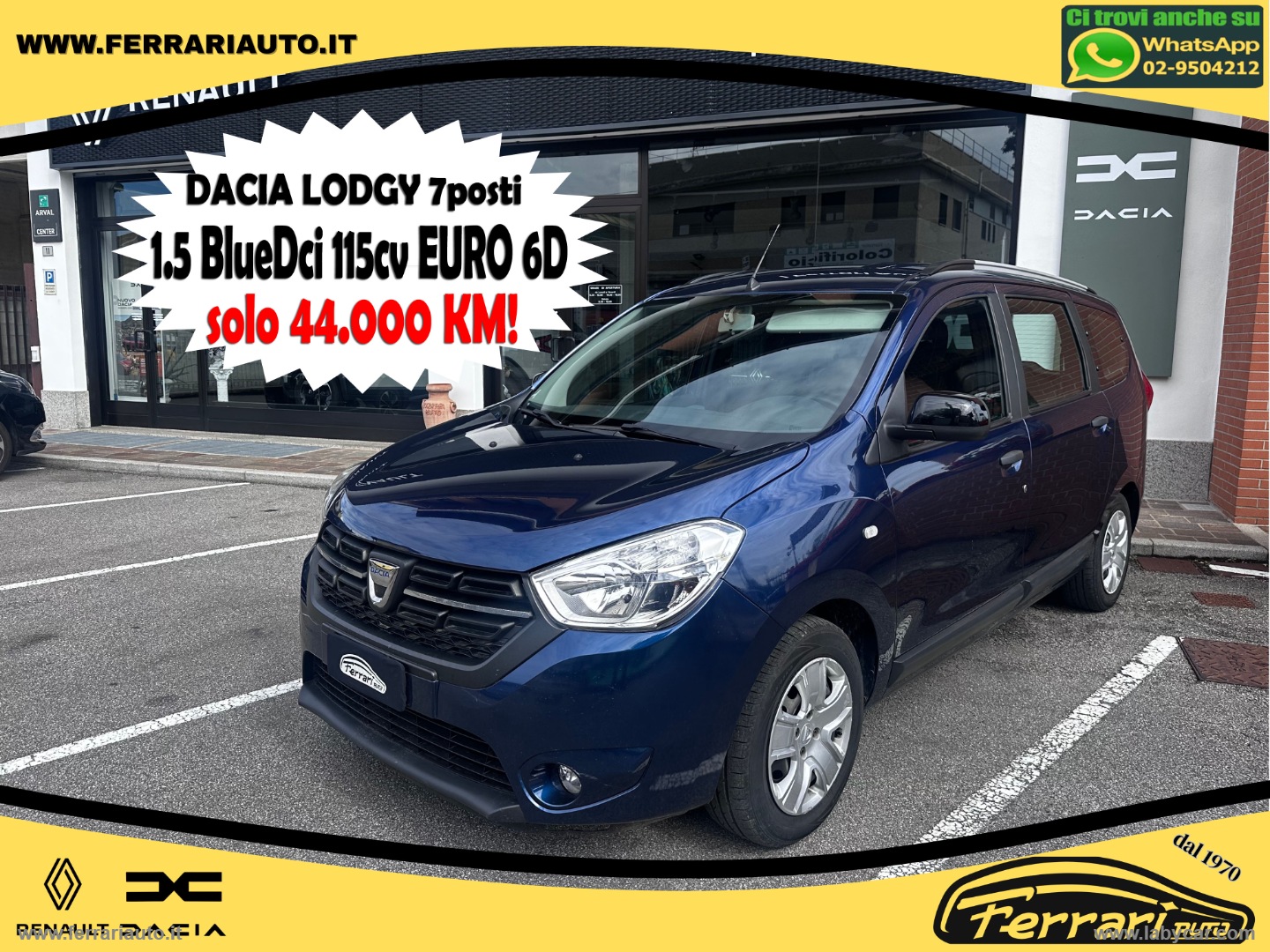 DACIA&nbsp;Lodgy