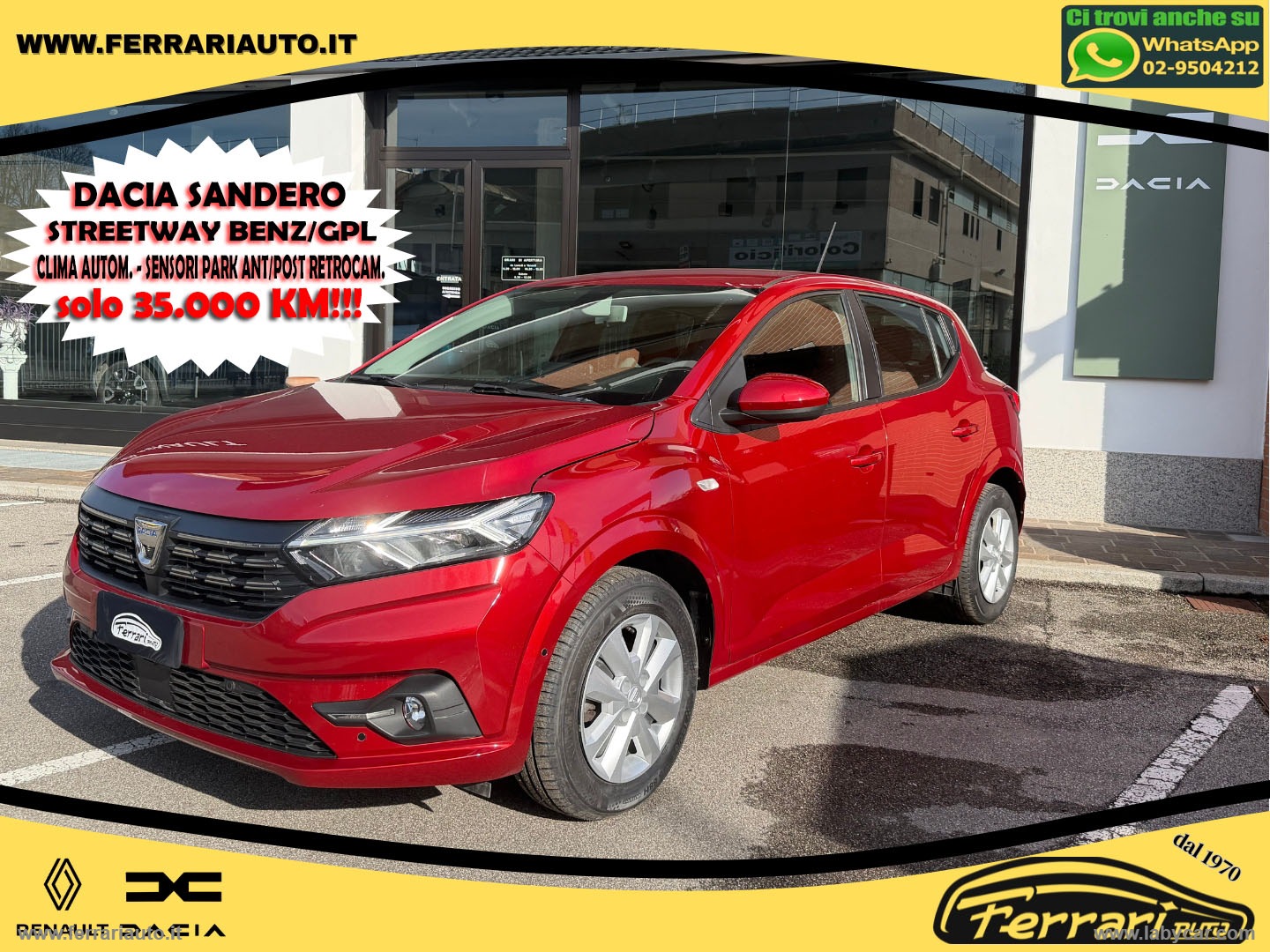DACIA&nbsp;Sandero