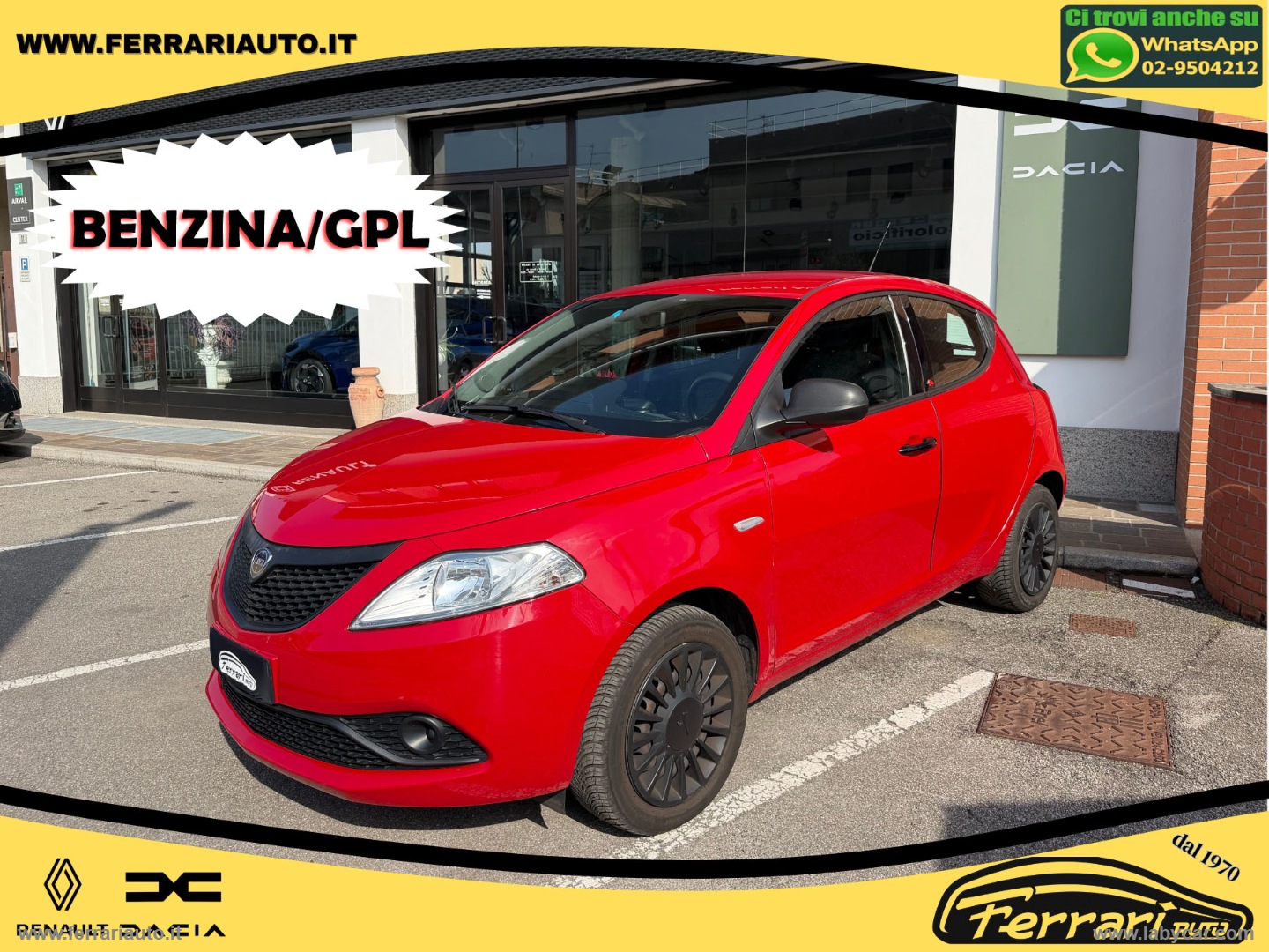 Ypsilon 1.2 69 CV 5p. GPL Ecochic Ele.Bl                                                        