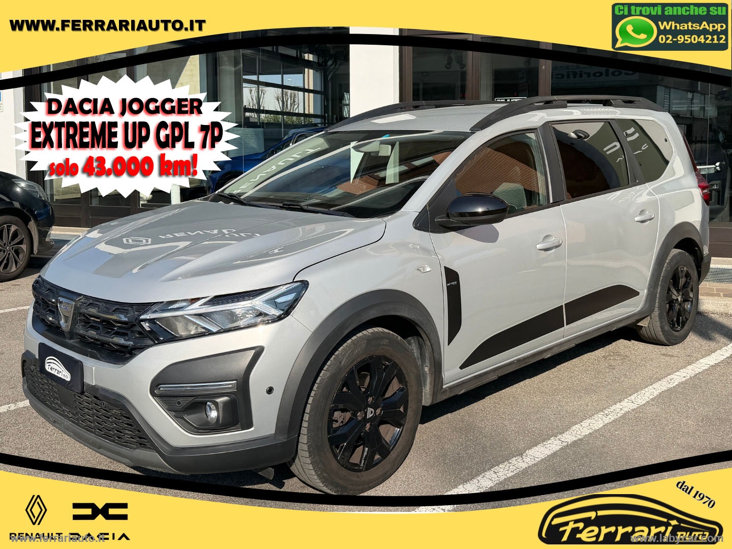 Jogger 1.0 TCe GPL 100CV 7pti Extreme Up                                                        