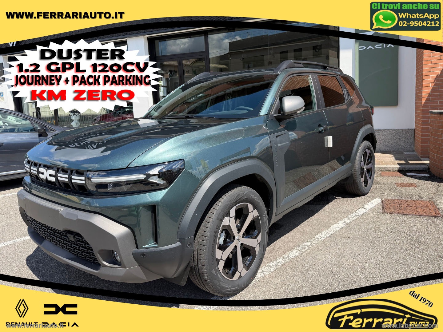 Duster Eco-G 120 CV Journey NO OBBLIGHI FINANZIARI                                 