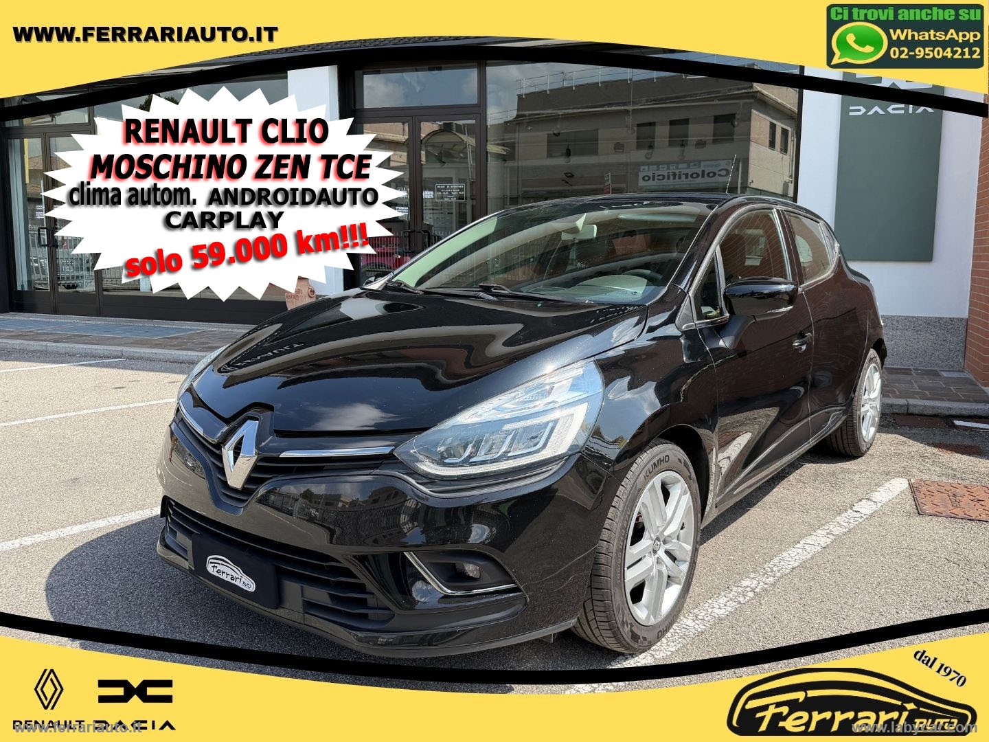 Clio TCe 12V 90CV 5p. Moschino Zen                                                        