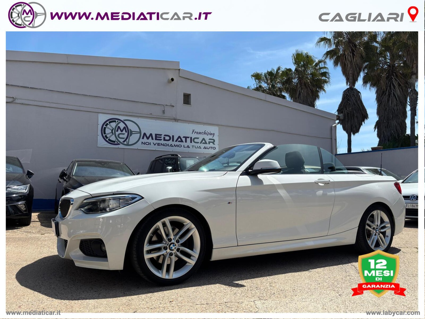 BMW 220d Cabrio Msport 
