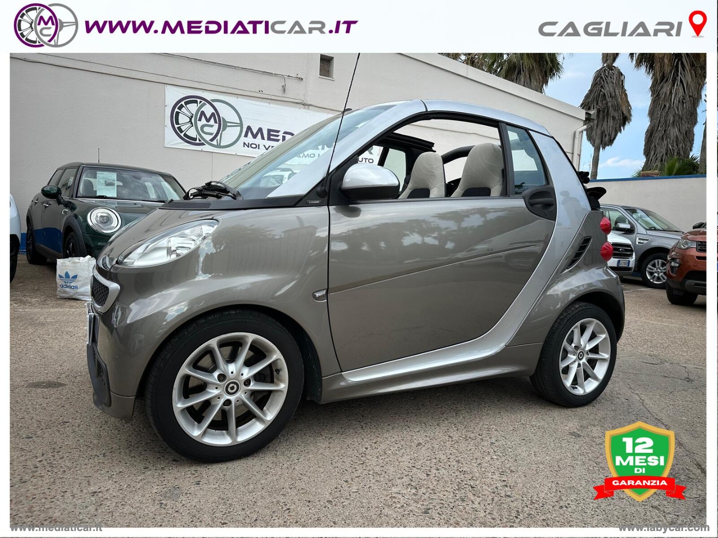 SMART fortwo 1000 52 kW MHD cabrio passion 