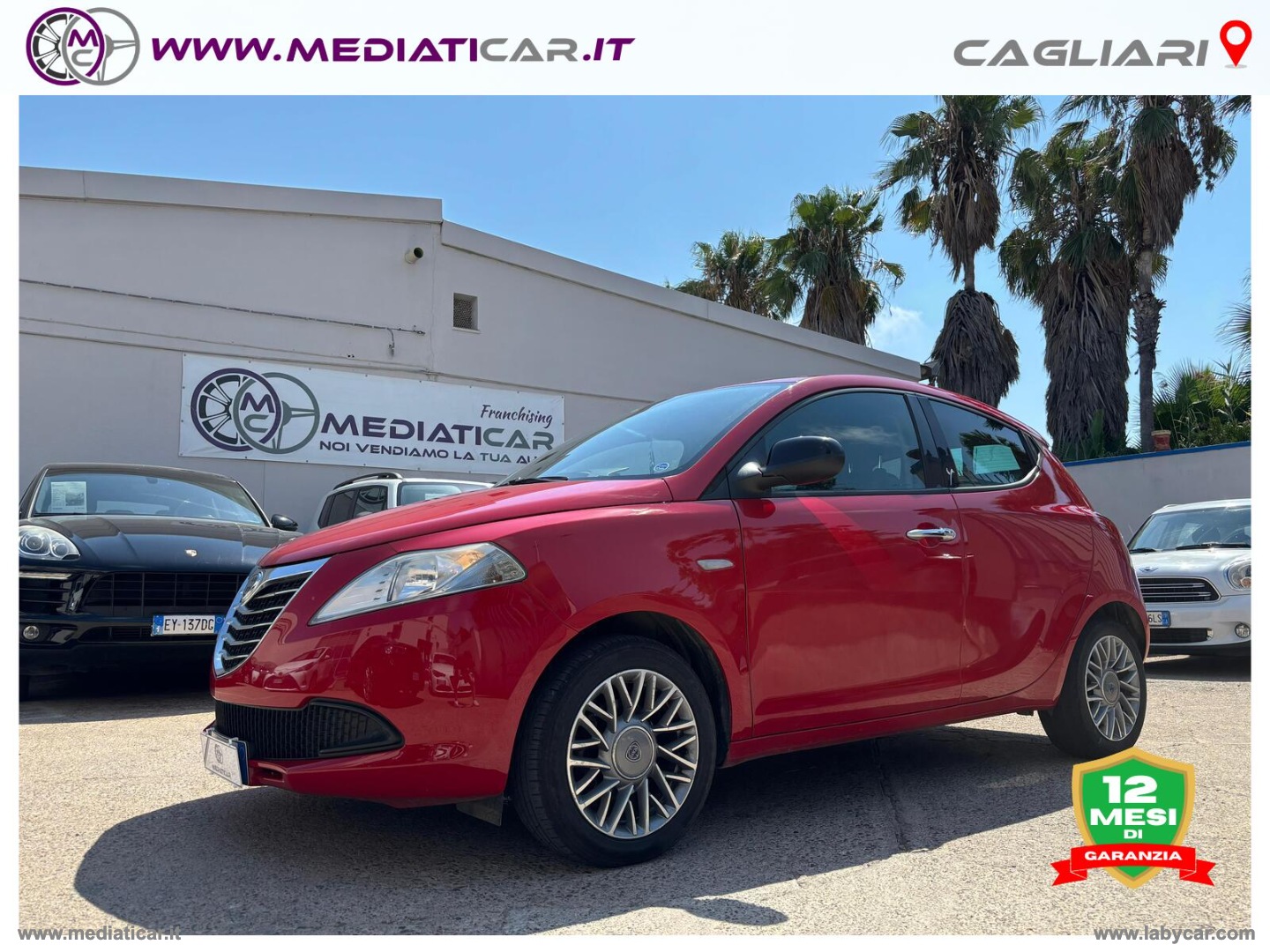 LANCIA Ypsilon 1.3 MJT 95 CV 5p. S&S Black&Red 