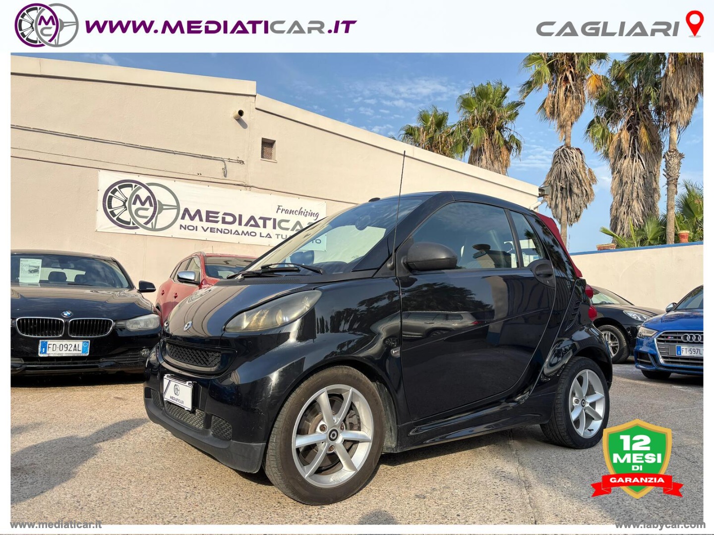 SMART fortwo 1000 52 kW MHD cabrio passion 