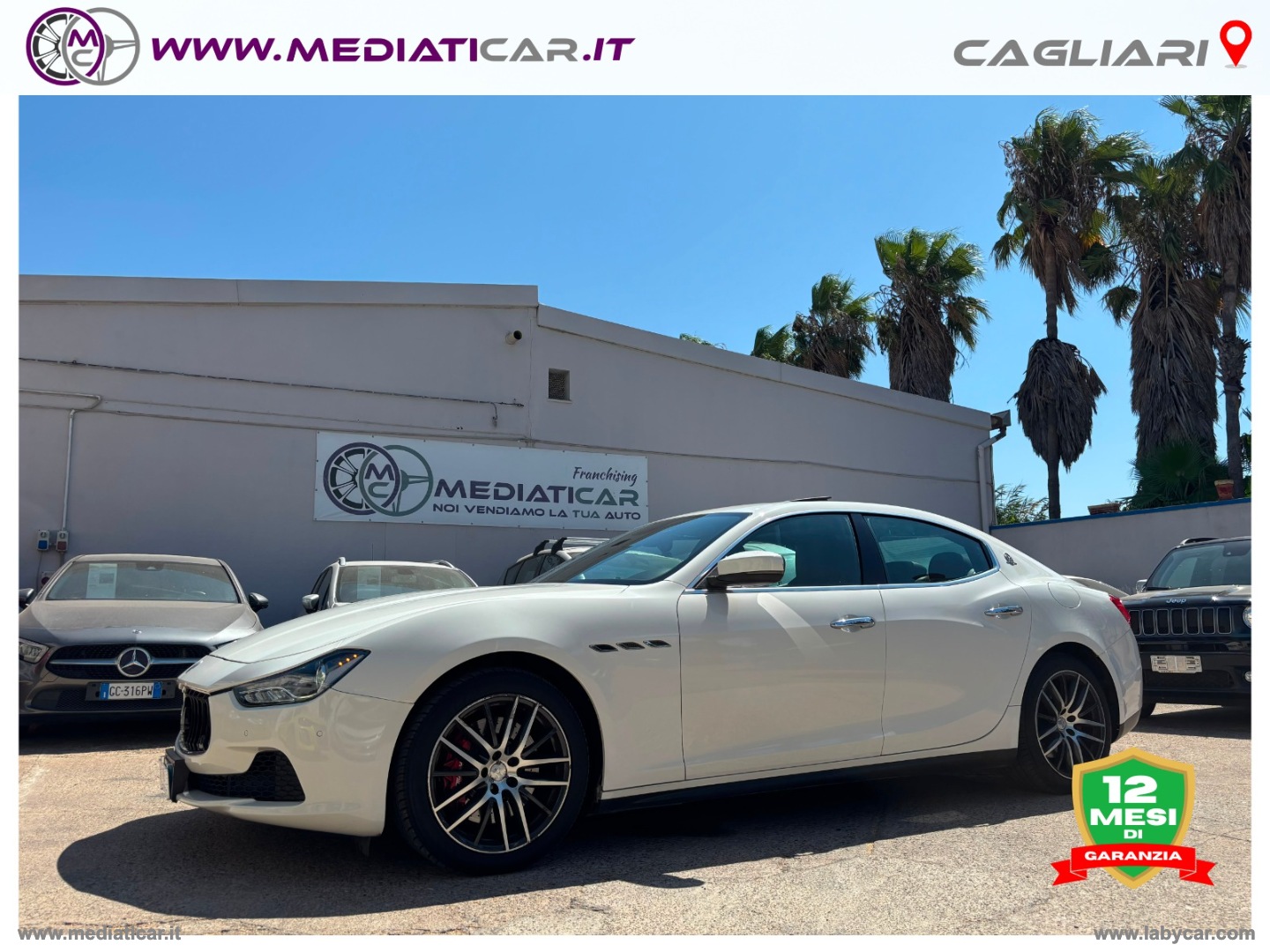 MASERATI Ghibli V6 Diesel 275 CV 