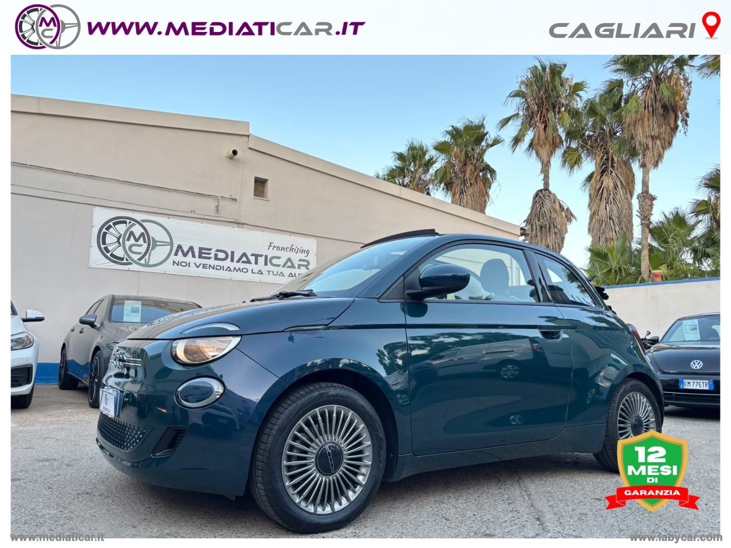 FIAT 500 Cabrio 42 kWh 
