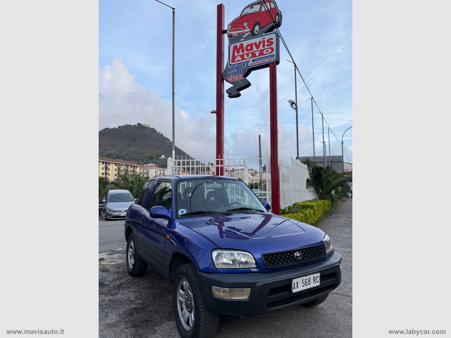 TOYOTA RAV4 2.0 16V 3p. GANCIO DI TRAINO + CARRELLINO 