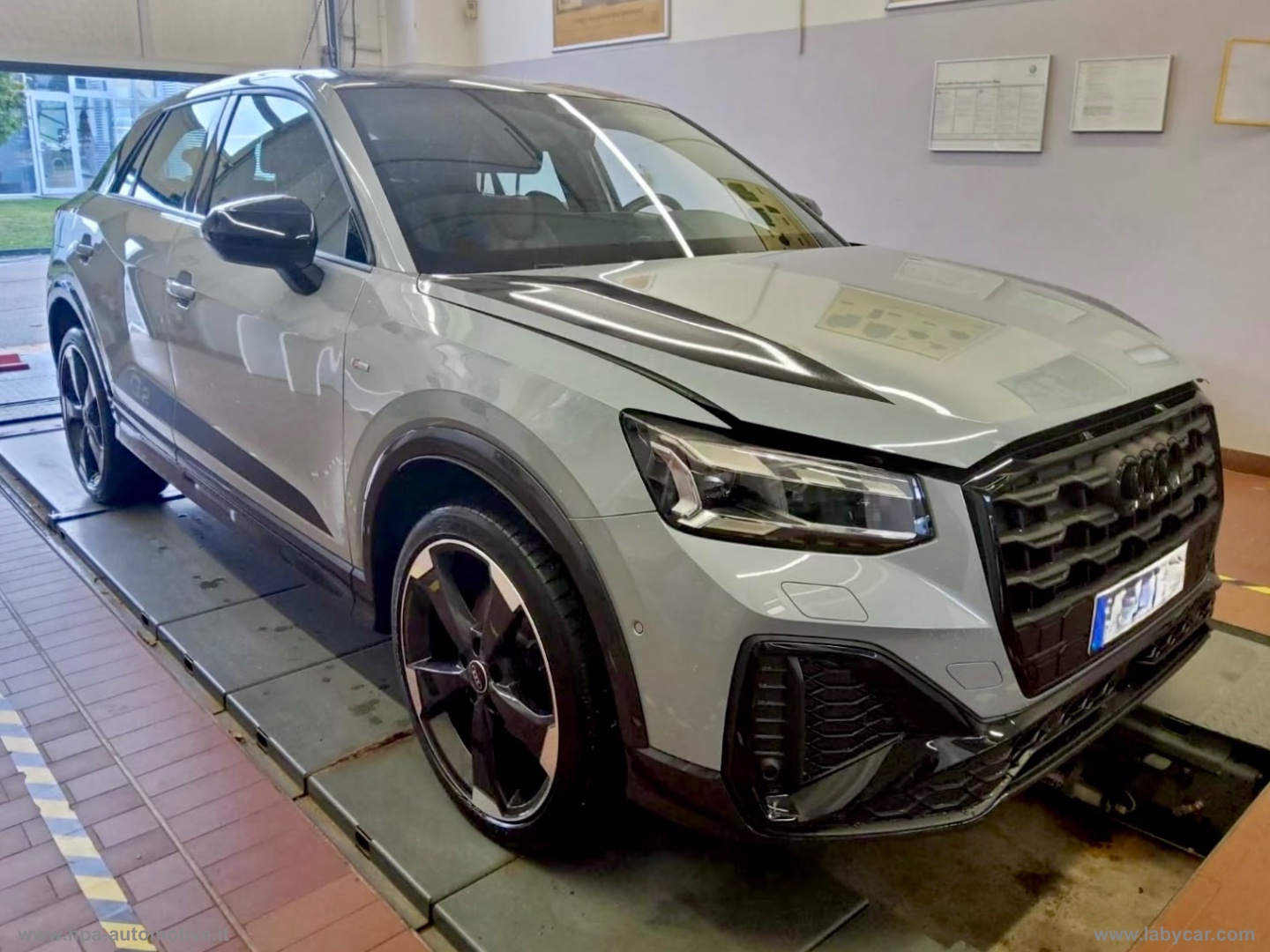 AUDI Q2 2.0TDI S-LINE MATRIX NAVI LED VIRTUAL PELLE ROTOR RETROCAMERA 