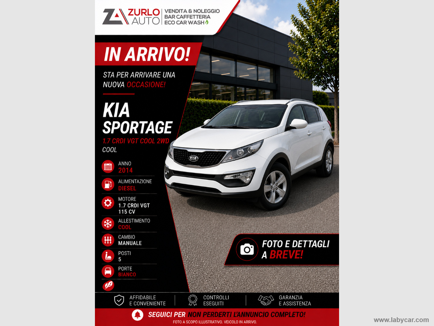 KIA Sportage 1.7 CRDI 2WD Cool                                                        