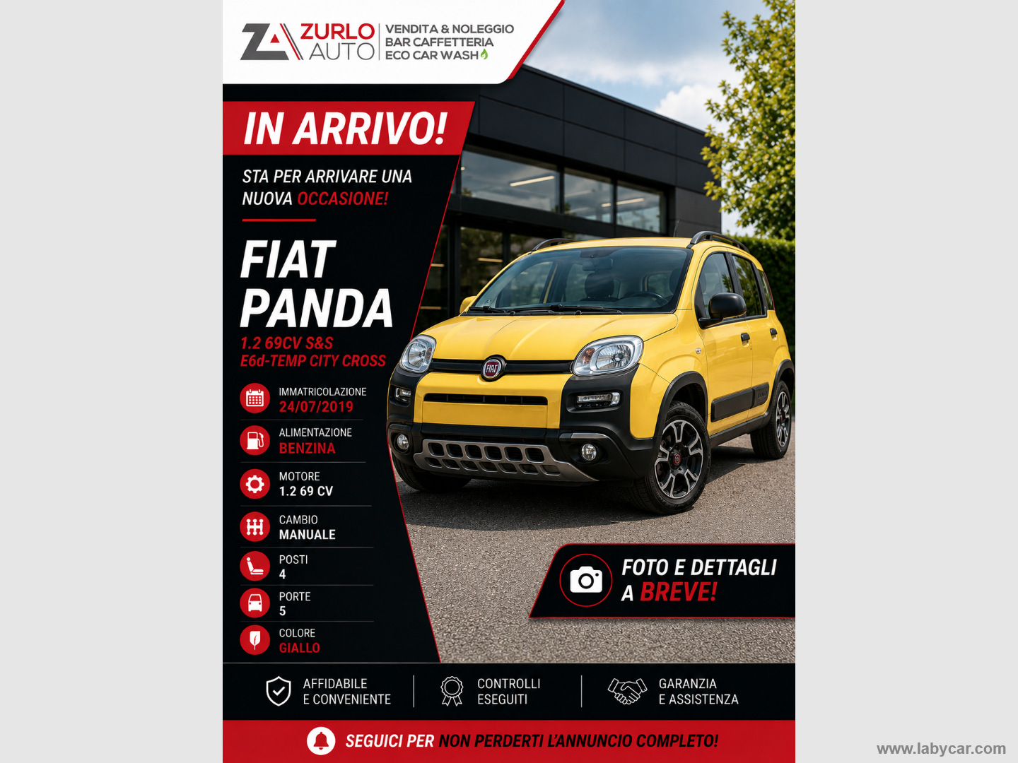 FIAT Panda 1.2 City Cross                                                        