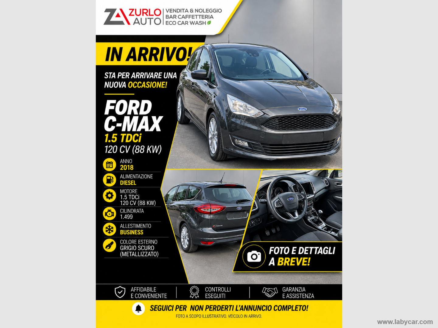 C-Max 1.5 TDCi 95 CV S&S Plus
