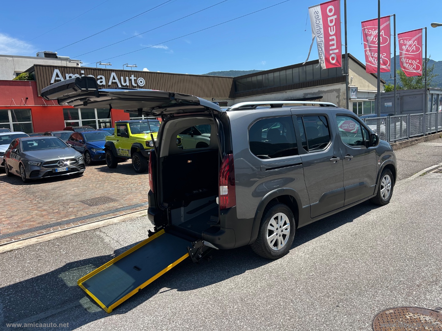 PEUGEOT Rifter BlueHDi 100 S&S Allure Pack Long - ALL. OLMEDO 5 POSTI + 1 CARROZZINA                                 