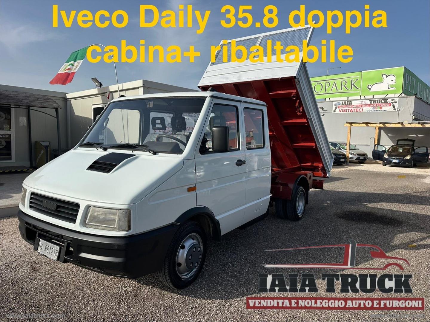 Daily 35.8 2.5 DOPPIA CABINA 7 POSTI RIBALTABILE                                                        