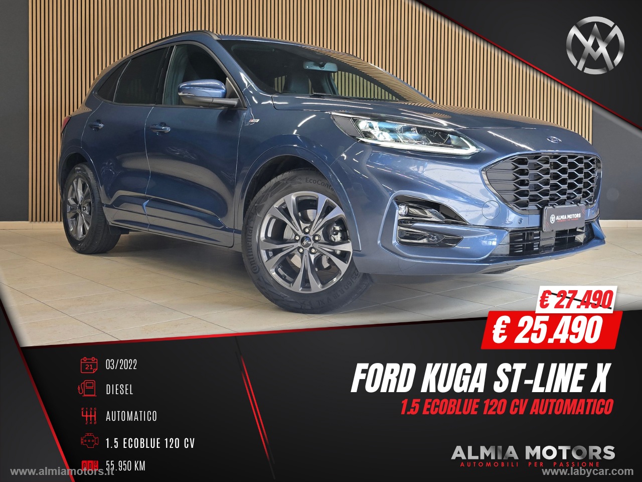 Kuga 1.5 EcoBl. 120CV aut. 2WD ST-Line X                                                        