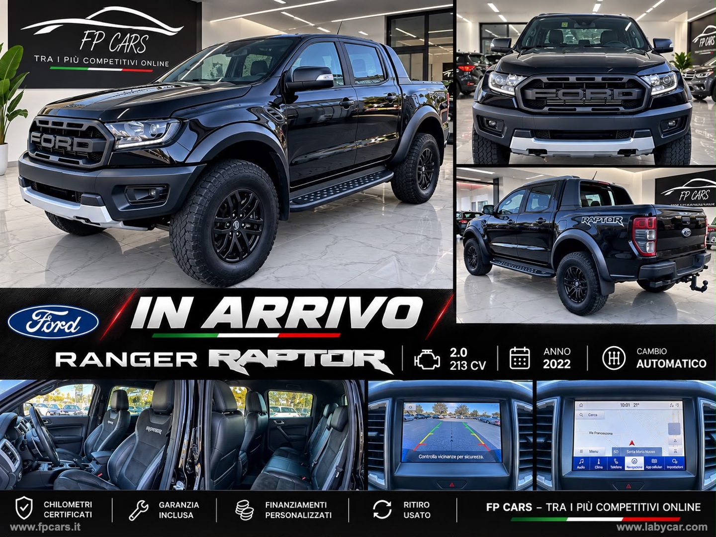 FORD Ranger Raptor 2.0 Ecoblue 4WD DC 5p.                                                        