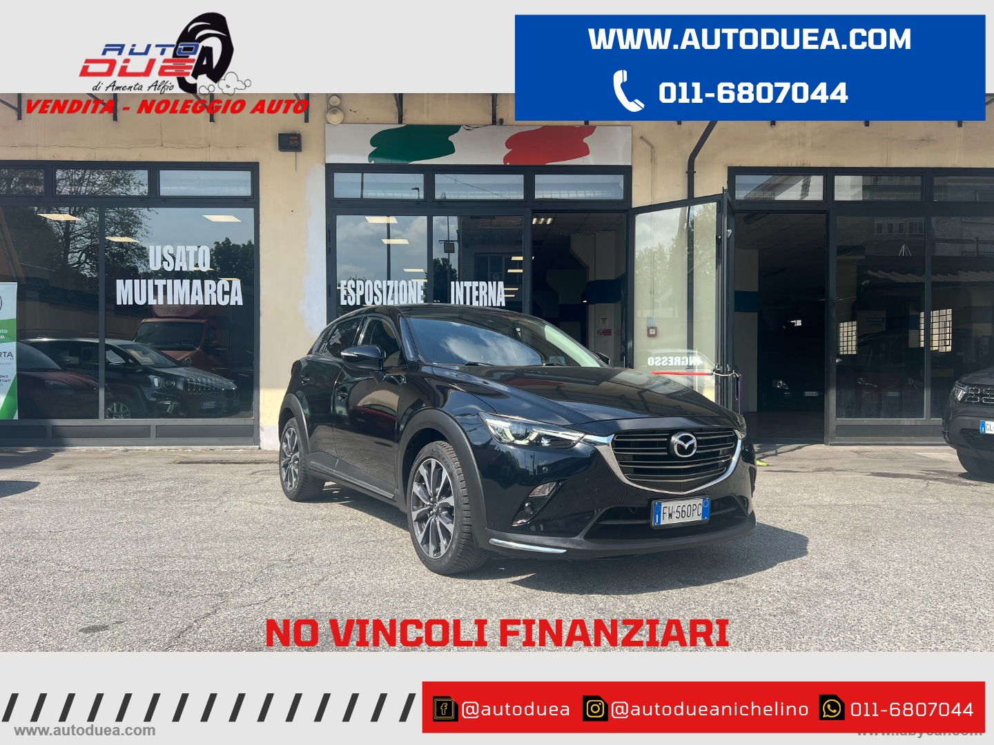CX-3 1.8L Skyactiv-D Exceed NO VINCOLI FINANZIARI                                  