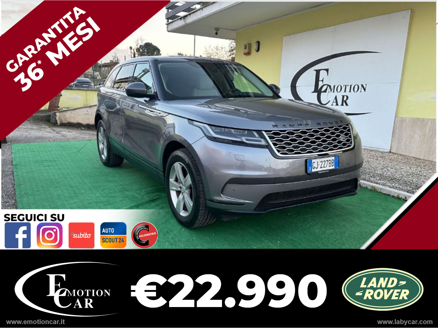 LAND ROVER Range Rover Velar