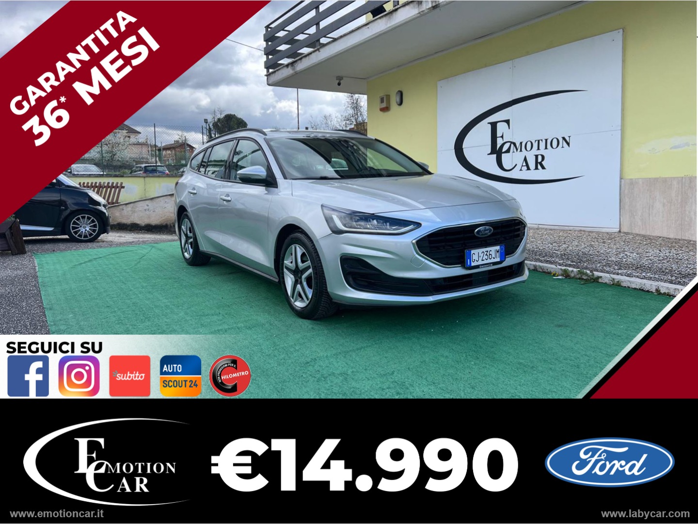 Focus 1.5 EcoBlue 120CV SW BUSINESS - 2022                                                 