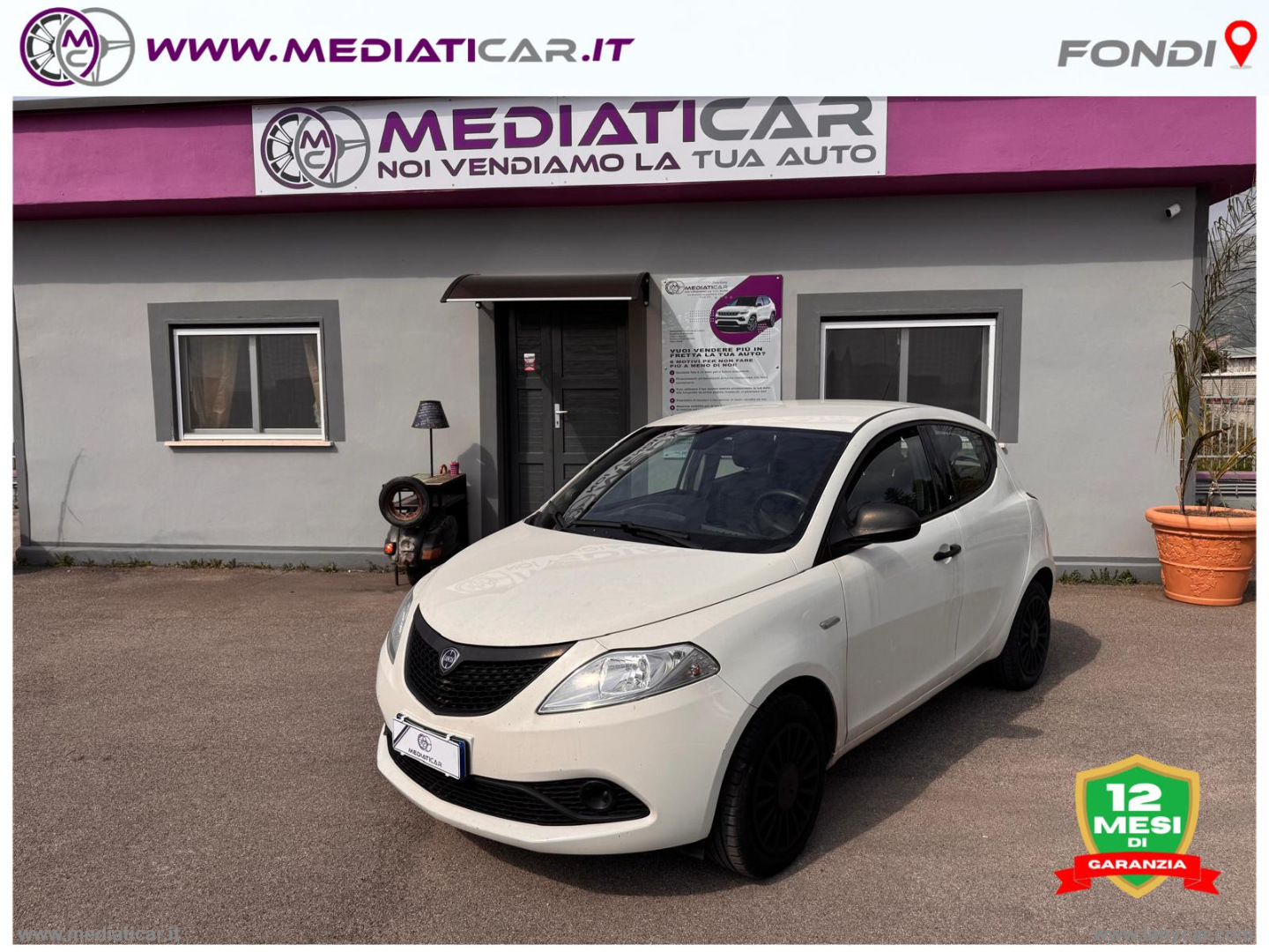 Ypsilon 1.2 69 CV 5p. GPL Ecochic Silver                                                        
