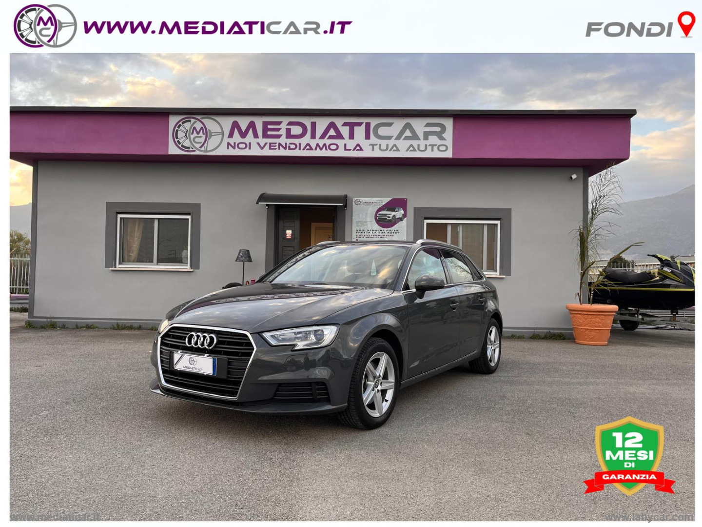 AUDI A3 SPB 1.6 TDI 116CV S tronic Design 