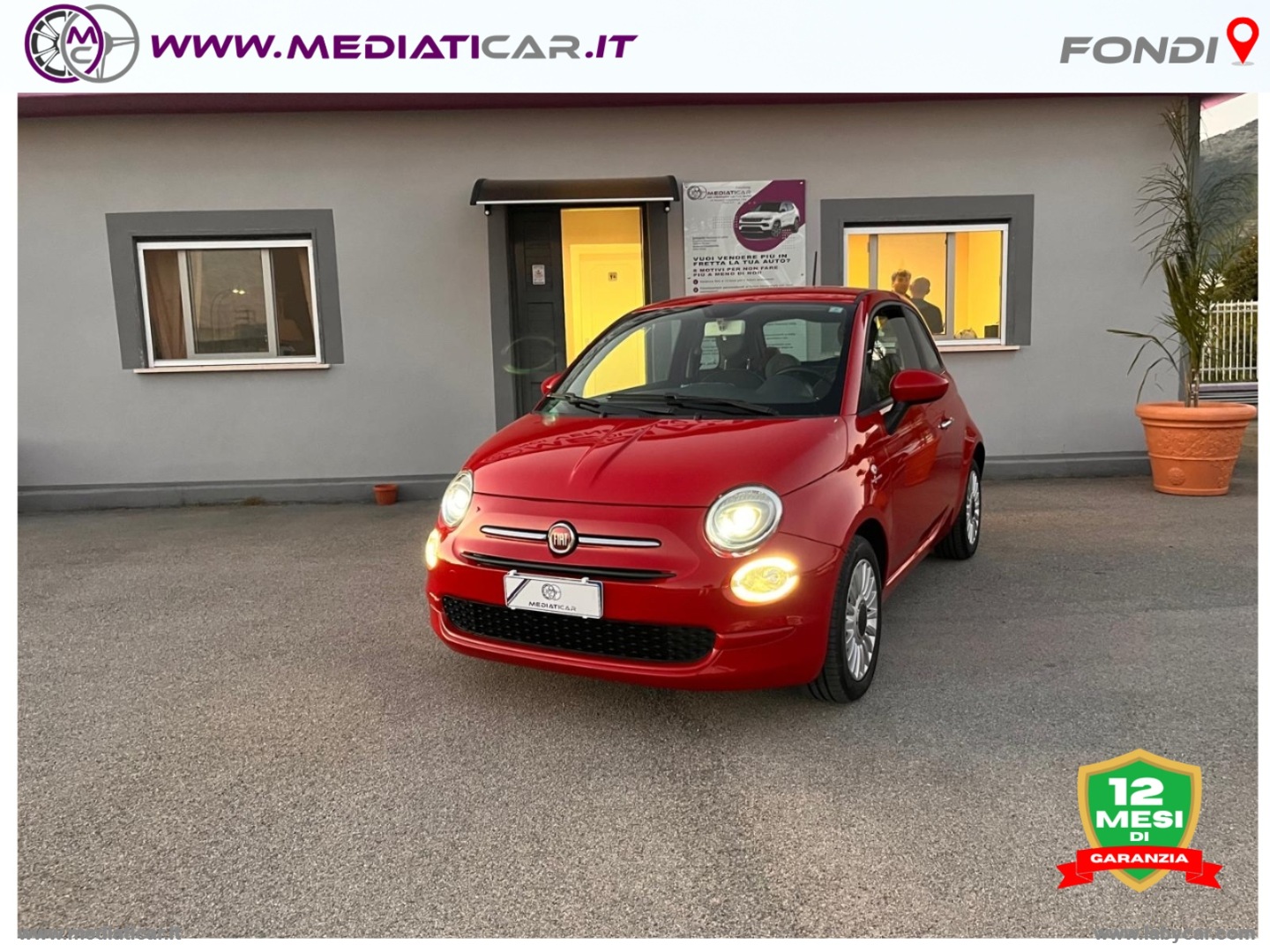 FIAT 500 1.2 Lounge 