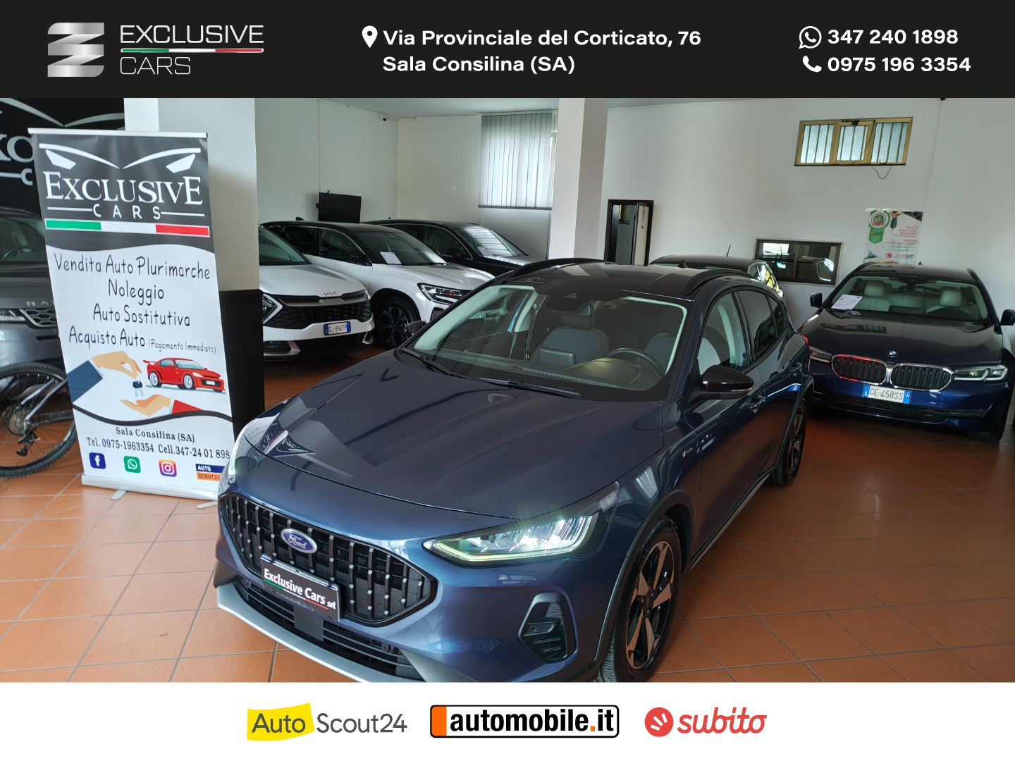 FORD Focus 1.0 EcoBoost Hybr.125 5p. Act.Des. PARI AL NUOVO