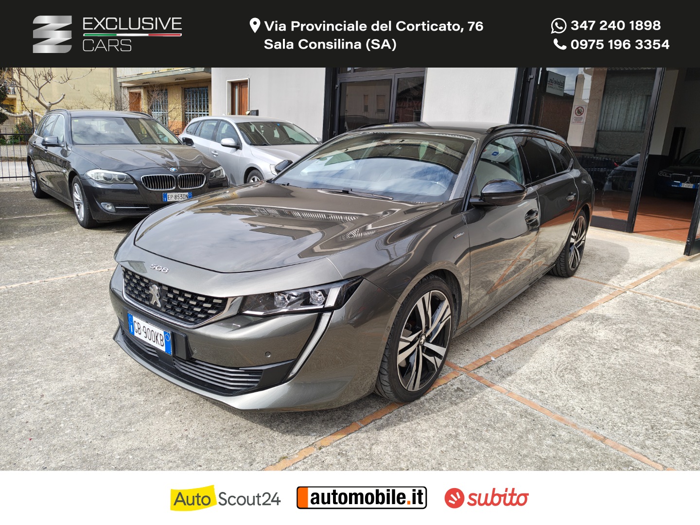 PEUGEOT 508 BlueHDi 160 S&S EAT8 SW GT Line GARANZIA UFFICIALE 24 MESI