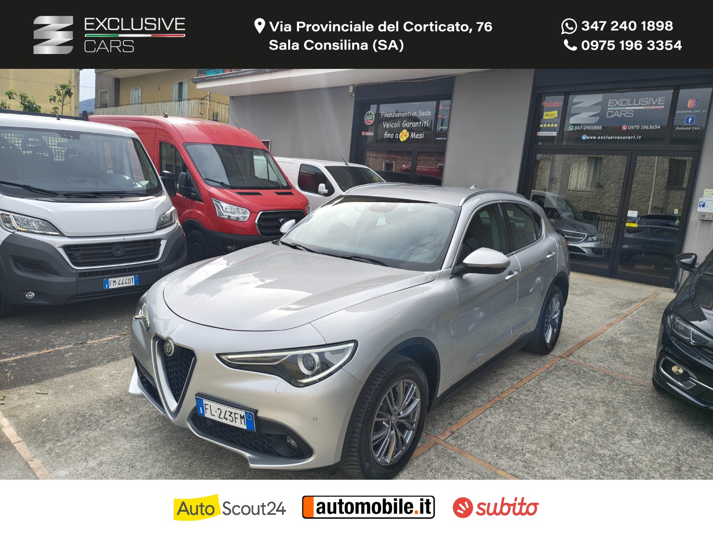 ALFA ROMEO Stelvio 2.2 T.diesel 180 CV AT8 Q4 Exec. 