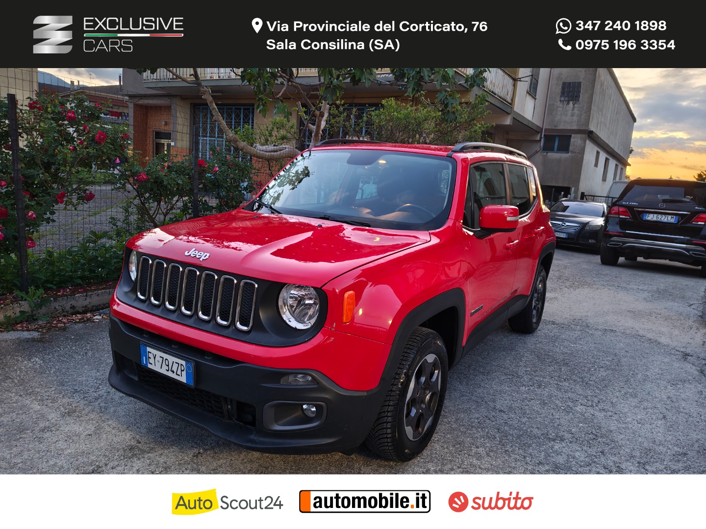 JEEP Renegade 2.0 Mjt 140 CV 4WD AD. Limited GRANDINATA