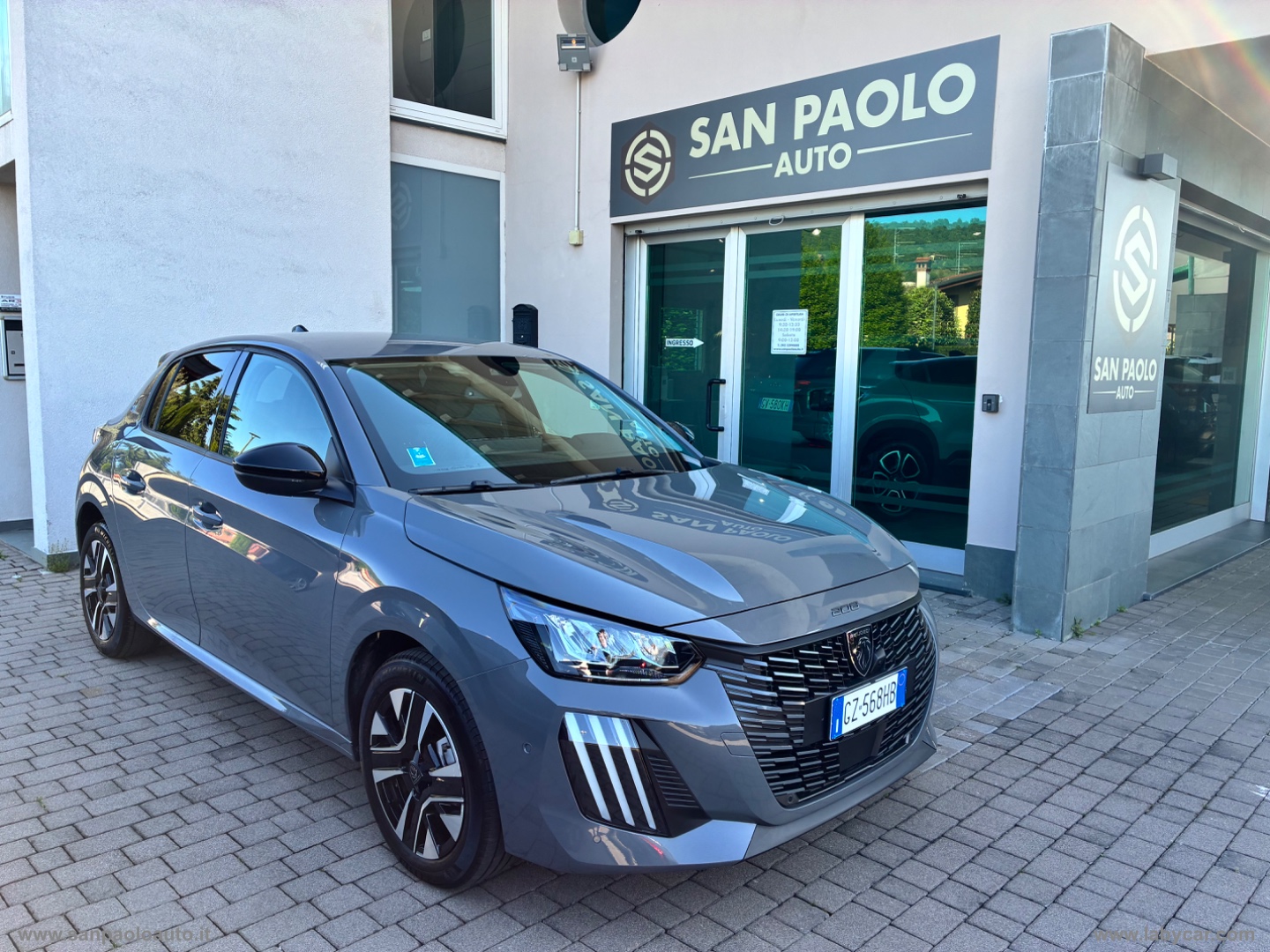 PEUGEOT 208 Hybrid 100 e-DCS6 Allure GRIGIO SELENIUM GARANZIA UFFICIALE