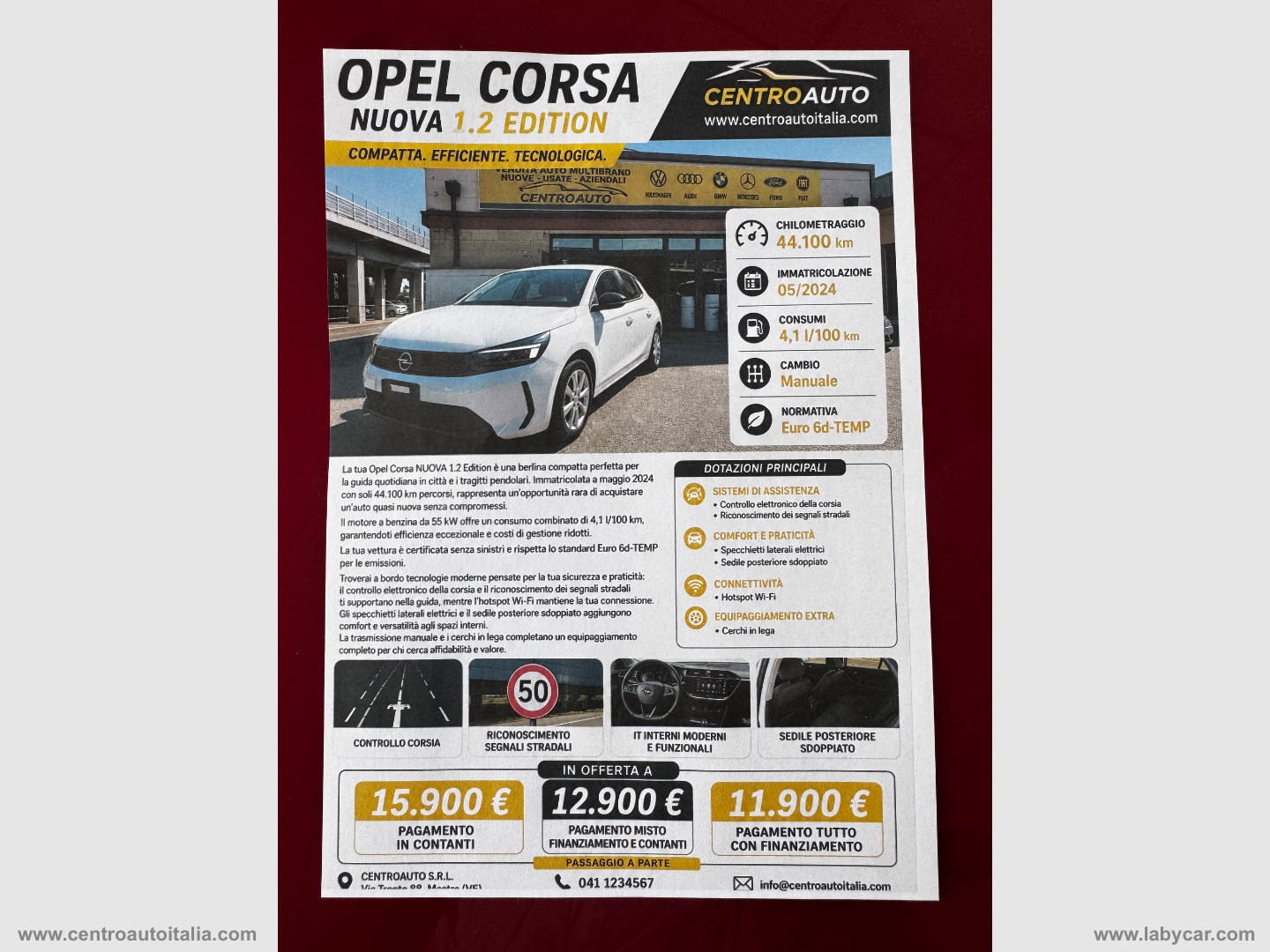 OPEL NUOVA Corsa 1.2 MT5 CORSA 