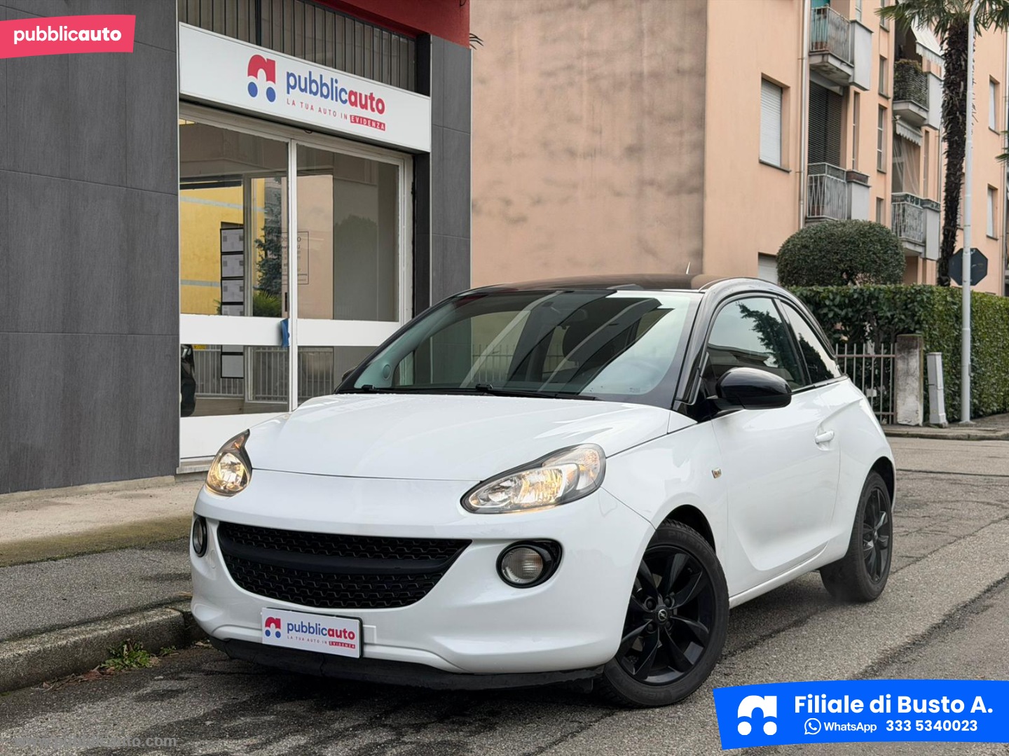OPEL Adam 1.4 87 CV GPL Tech White/Black Link 