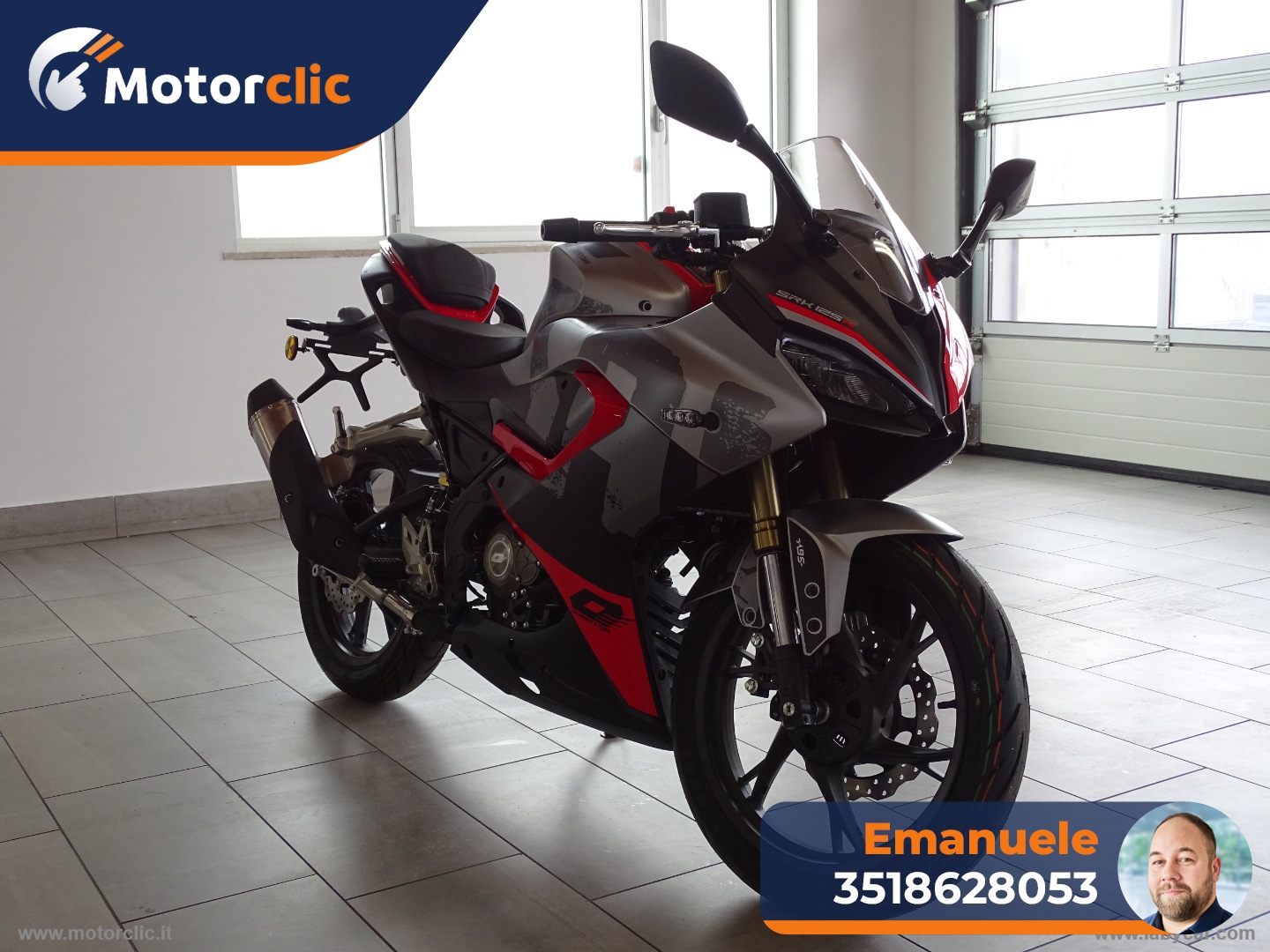 QJMOTOR SRK 125R PREZZO REALE 
