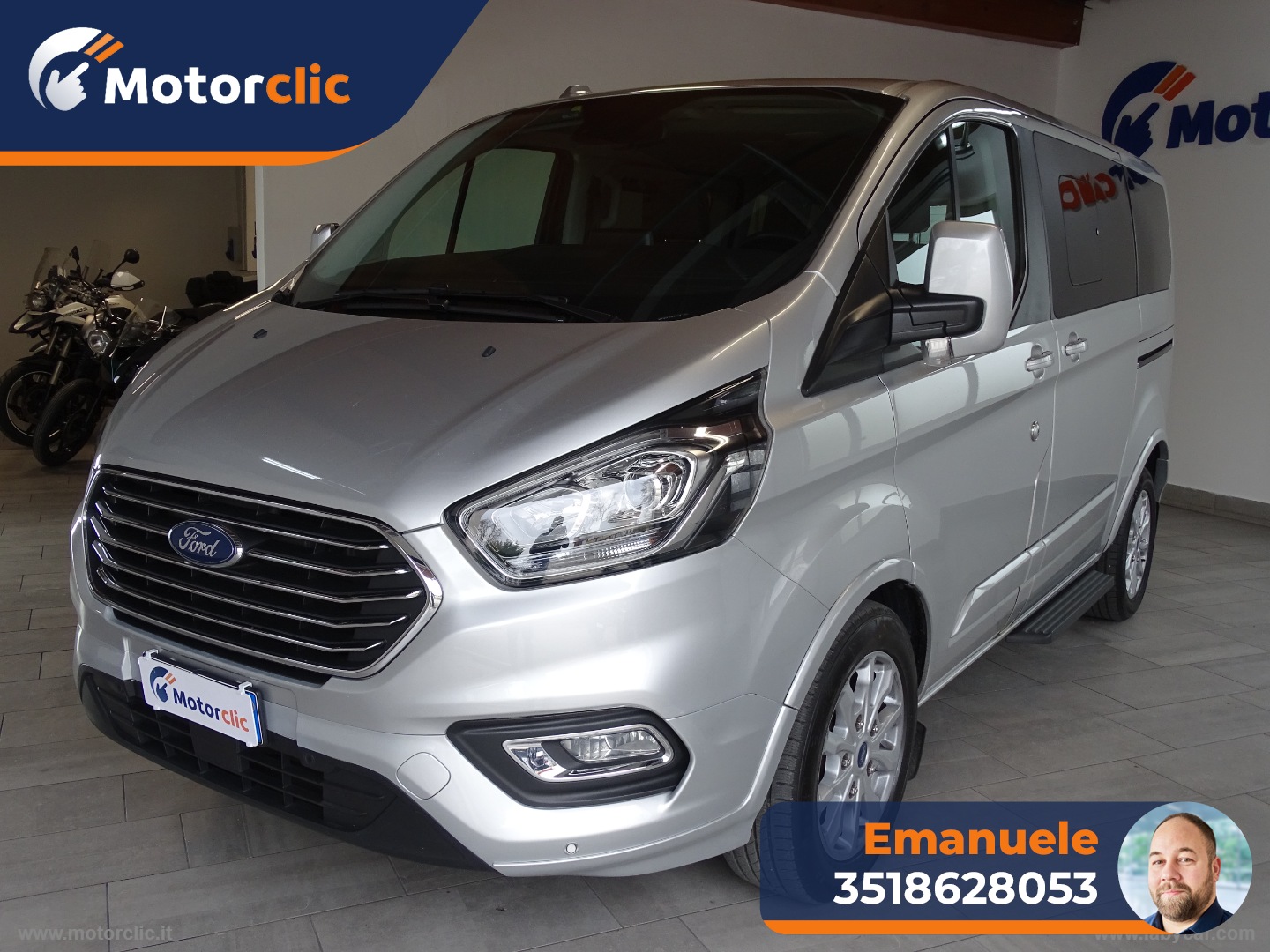 FORD Tourneo Custom 320 2.0 TDCi 130 PL Tit. PREZZO REALE 