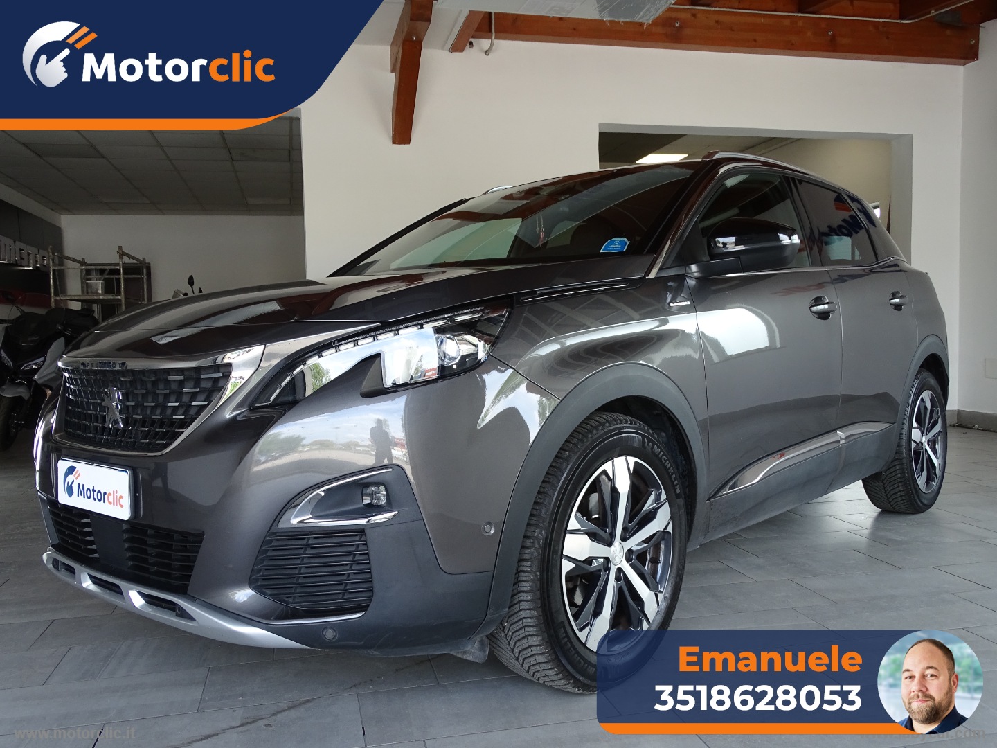 PEUGEOT 3008 BlueHDi 130 S&S EAT8 GT Line PREZZO REALE 