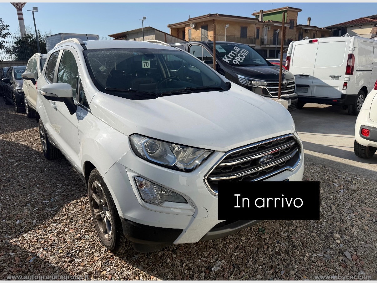 EcoSport 1.5 TDCi 100 CV S&S Titanium PERFETTA!!!                                            